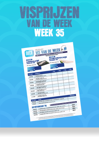 Visprijzen bij Meco: week 35