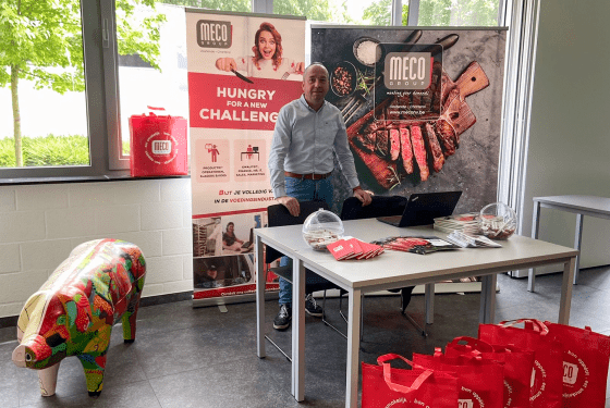 Salon de l'emploi pour les bouchers à Ter Groene Poorte, Bruges