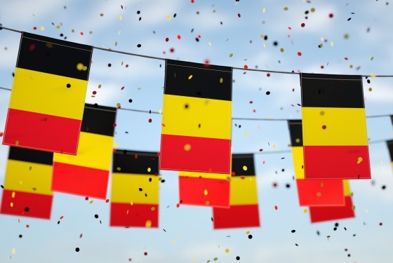 belgische vlaggen