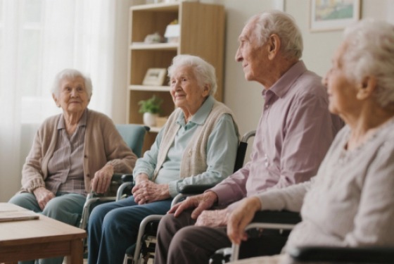 Bewoners rusthuis